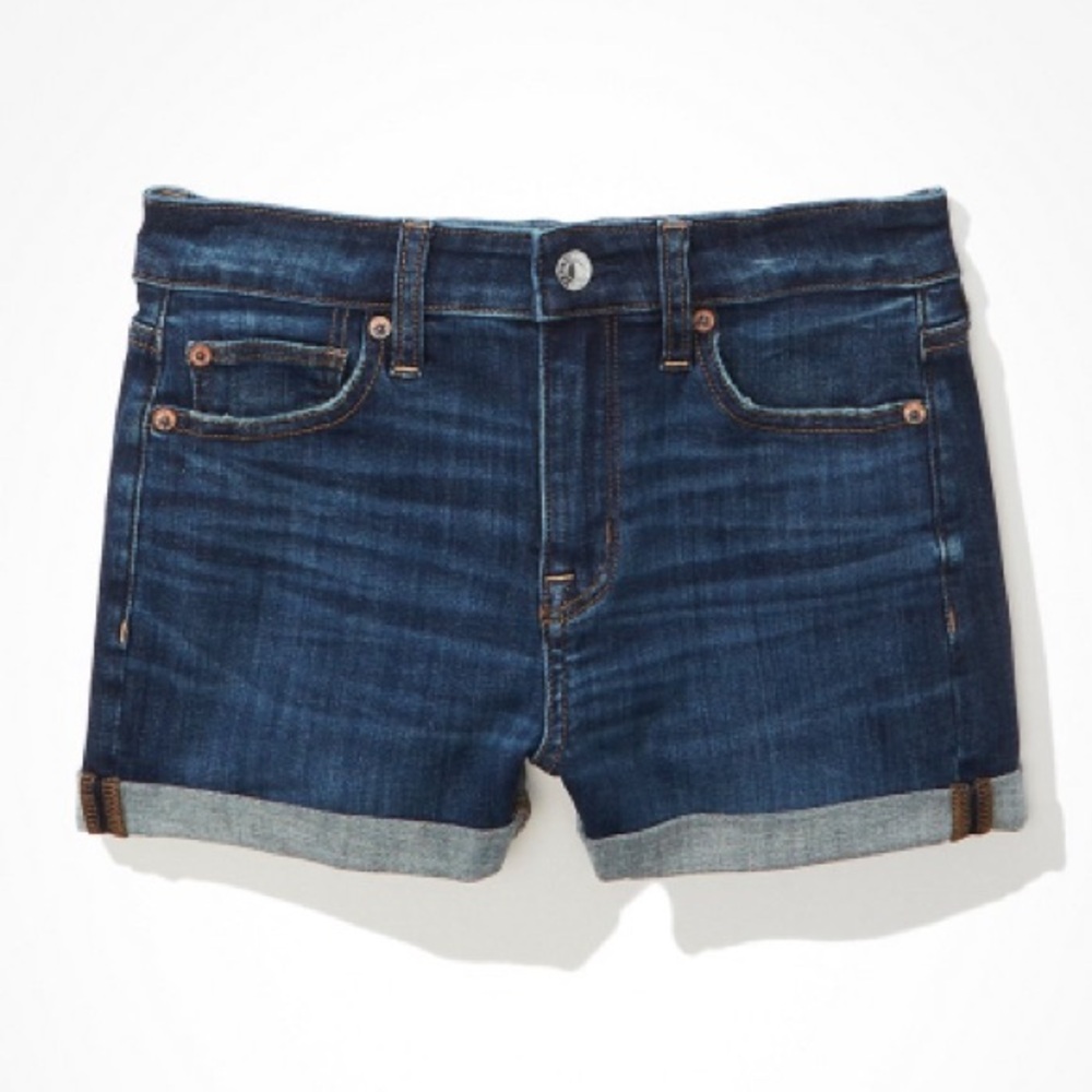 AE Ne(x)t Level High-Waisted Denim Short Short